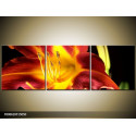 Trojdielna sada moderných obrazov o rozmere 150x50 cm s motívom kvetov