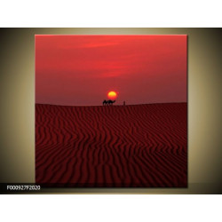 Moderný obraz o rozmere 20x20 cm s motívom krajiny