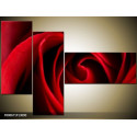 Trojdielna sada moderných obrazov o rozmere 130x90 cm s motívom kvetov
