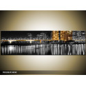 Moderný obraz o rozmere 140x40 cm s motívom mesta
