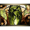 Moderný obraz o rozmere 120x80 cm s abstraktným motívom