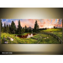 Moderný obraz o rozmere 145x58 cm s motívom krajiny