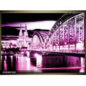 Moderný obraz o rozmere 70x50 cm s motívom mesta