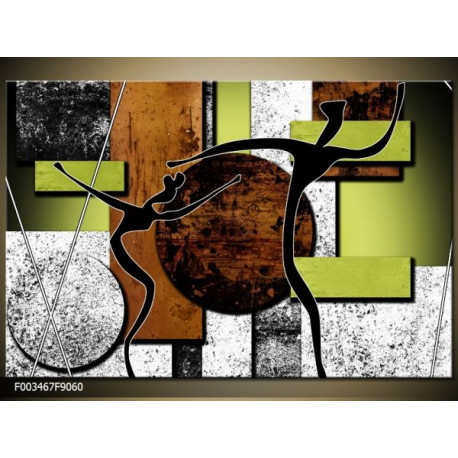 Moderný obraz o rozmere 90x60 cm s abstraktným motívom