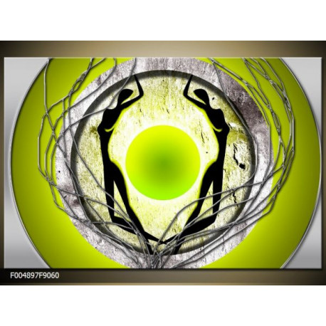 Moderný obraz o rozmere 90x60 cm s abstraktným motívom
