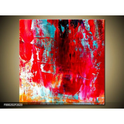 Moderný obraz o rozmere 20x20 cm s abstraktným motívom