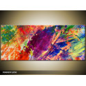 Moderný obraz o rozmere 120x50 cm s abstraktným motívom