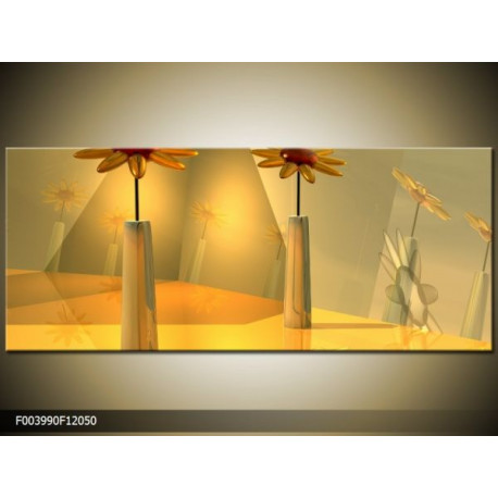 Moderný obraz o rozmere 120x50 cm s abstraktným motívom