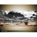 Moderný obraz o rozmere 120x50 cm s motívom mesta