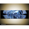 Trojdielna sada moderných obrazov o rozmere 170x50 cm s abstraktným motívom